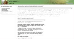 Desktop Screenshot of montessori-media.de